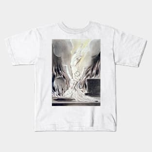 William Blake - The Reunion of the Soul and the Body Kids T-Shirt